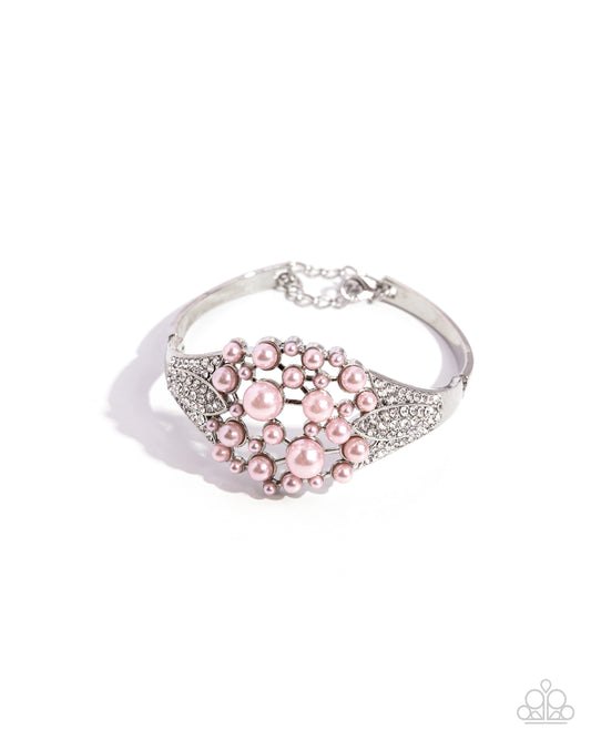 Royal Red Carpet Pink statement bracelet