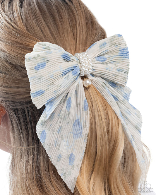 Everlasting Elegance Blue hair accessory, alternate view