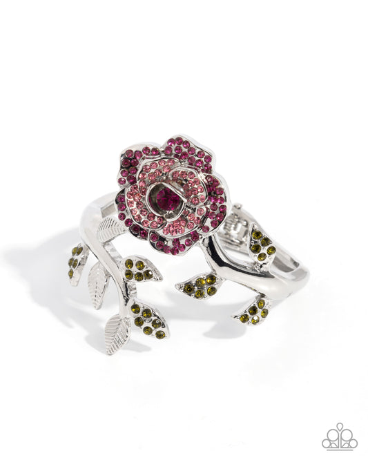 Bewitching Belle Pink statement bracelet
