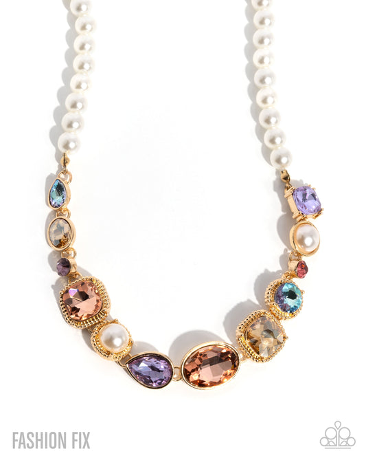 Adorably Antique Multi statement necklace