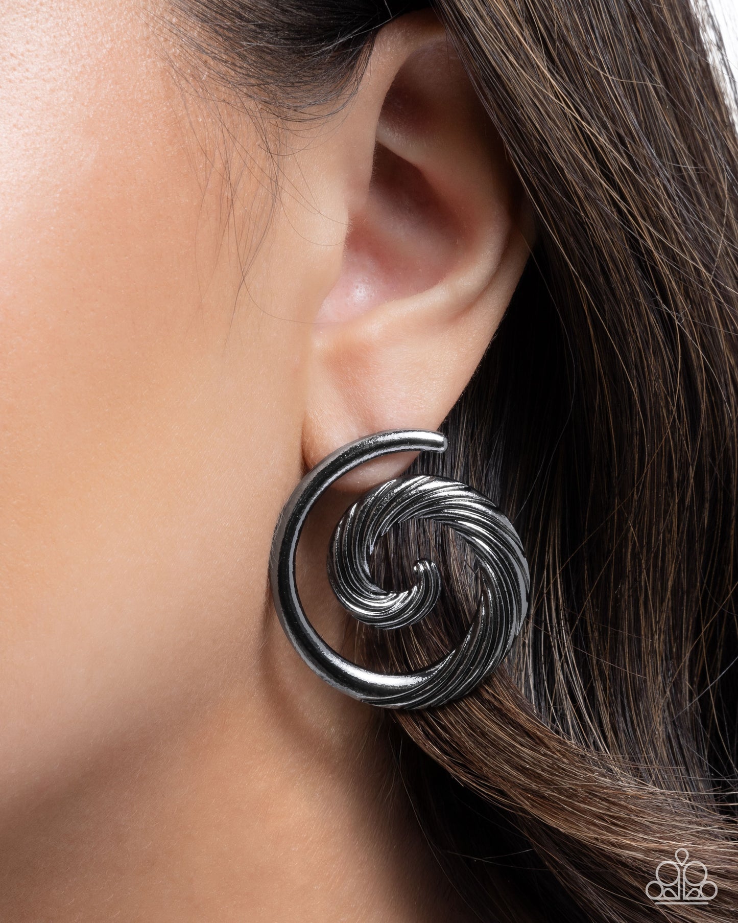 Spiral Silhouette - Black