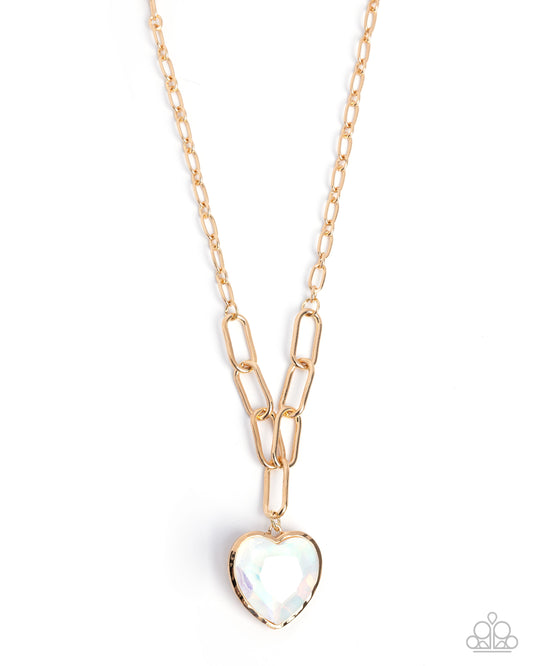HAUTE Heart White pendant necklace