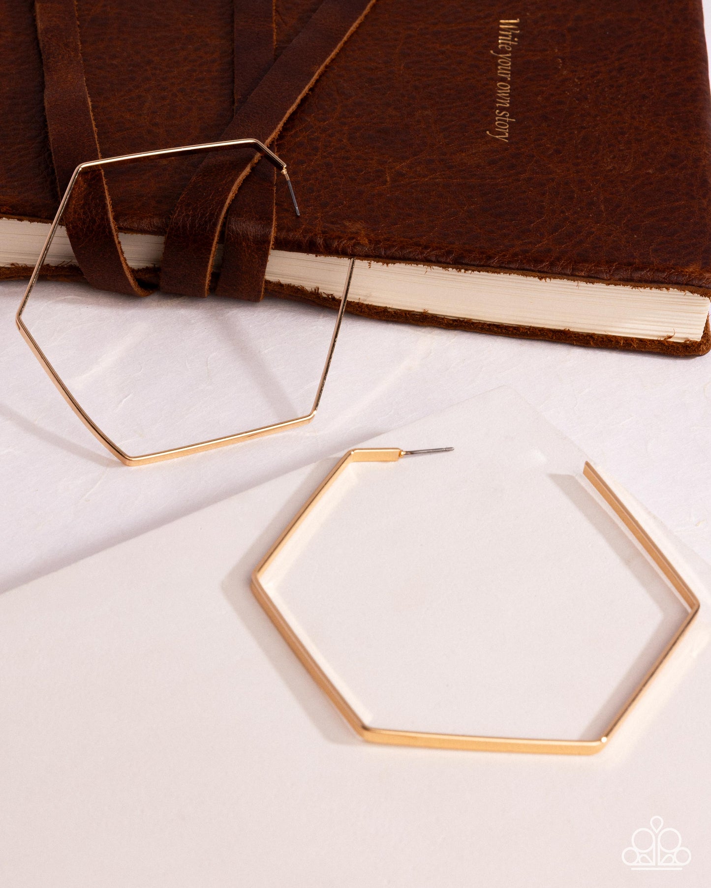 Handcrafted Hexagons - Gold