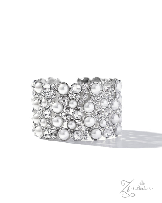 Comfortable Chic White cuff bracelet