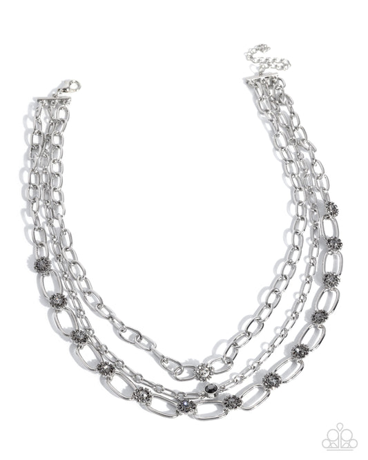 Ceaseless Confidence Silver statement necklace