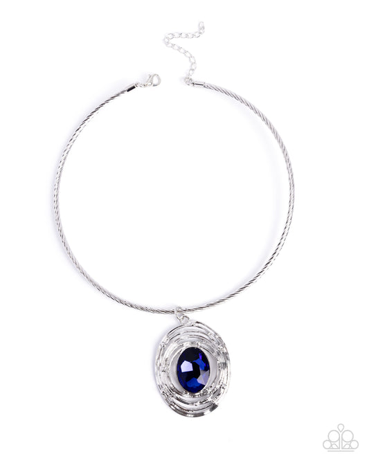Fashionable Find Blue pendant necklace