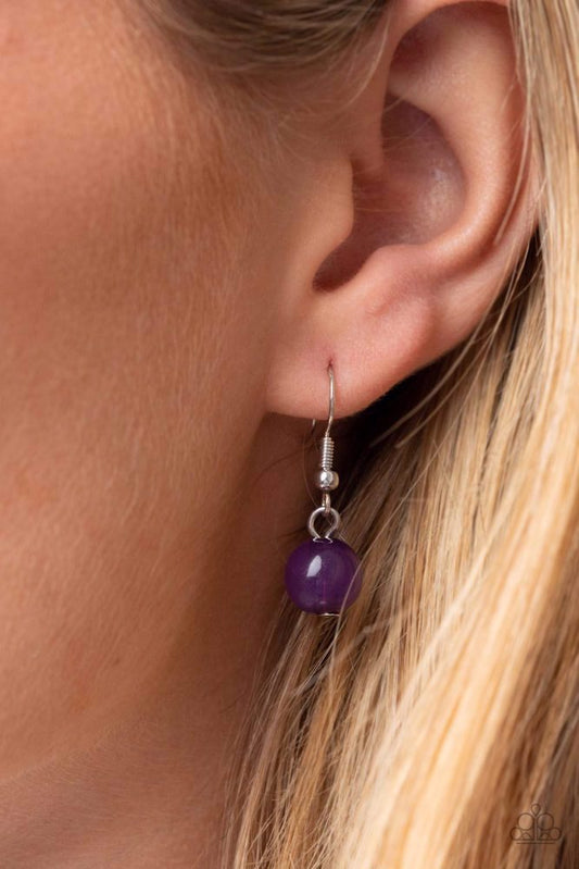 Blissfully Bohemian Necklace - Purple