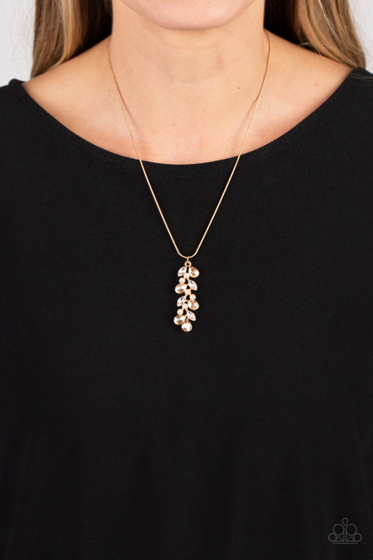 Pearls Before VINE Gold pendant necklace, alternate view