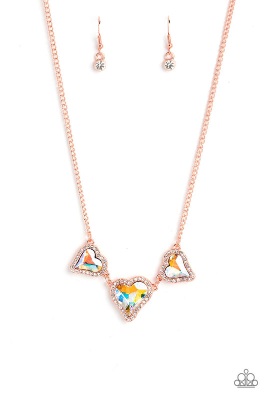 State of the HEART Copper statement necklace
