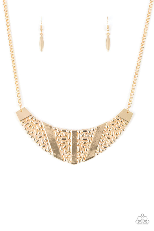 Terra Trailbreaker Gold pendant necklace
