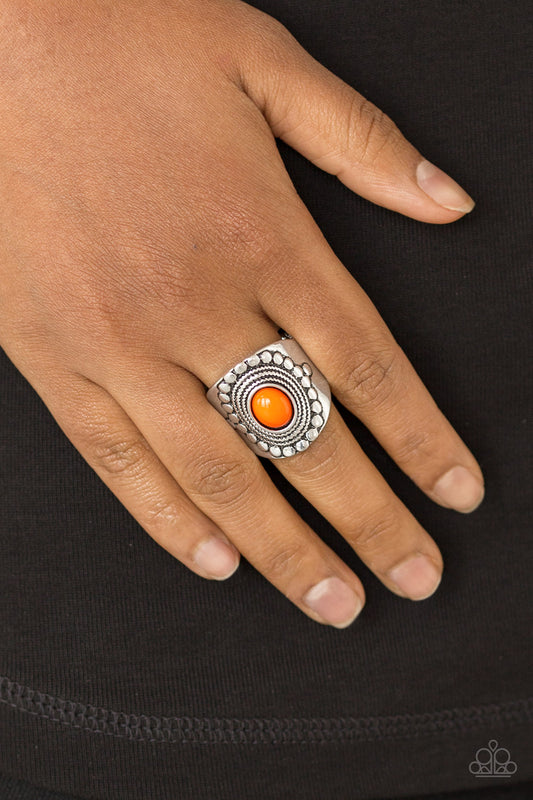 ZEN To One Orange statement ring, alternate view