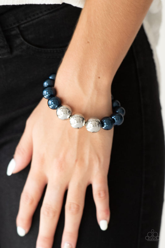 All Dressed UPTOWN Blue stretch bracelet, alternate view