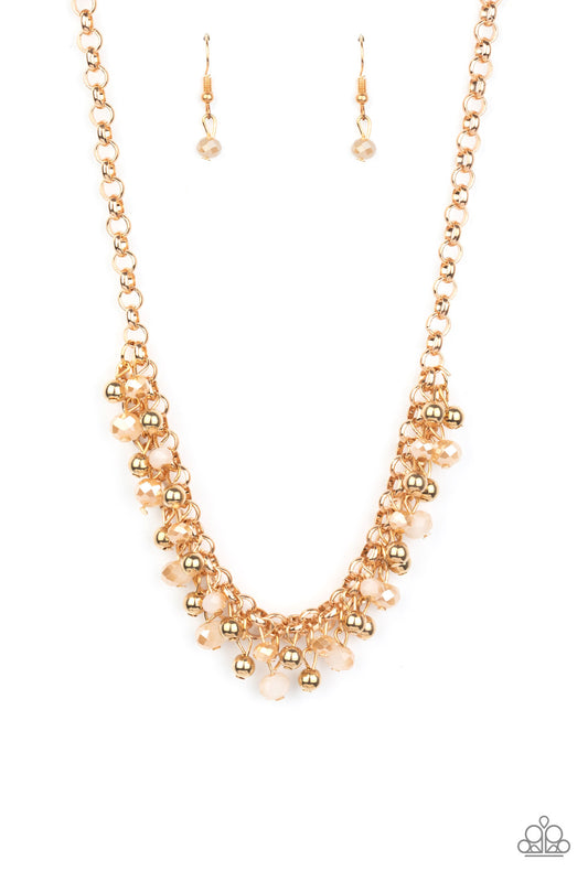 Trust Fund Baby Gold statement necklace