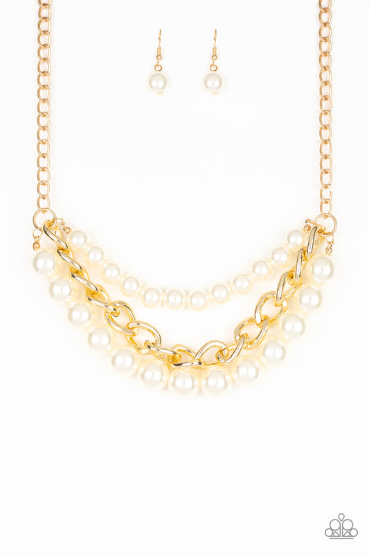 Empire State Empress Gold statement necklace