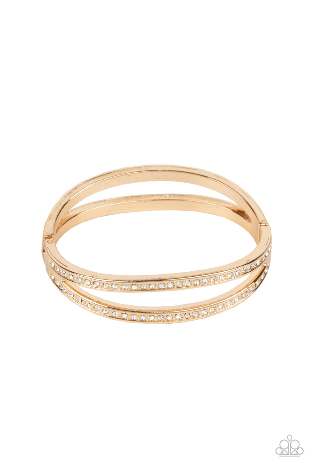 A Show of FIERCE Gold cuff bracelet