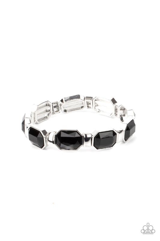 Fashion Fable Black stretch bracelet