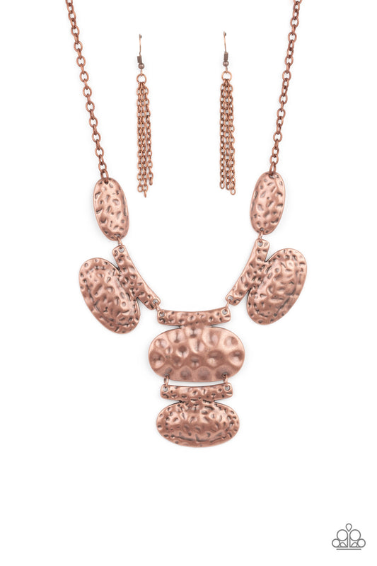 Gallery Relic Copper statement necklace