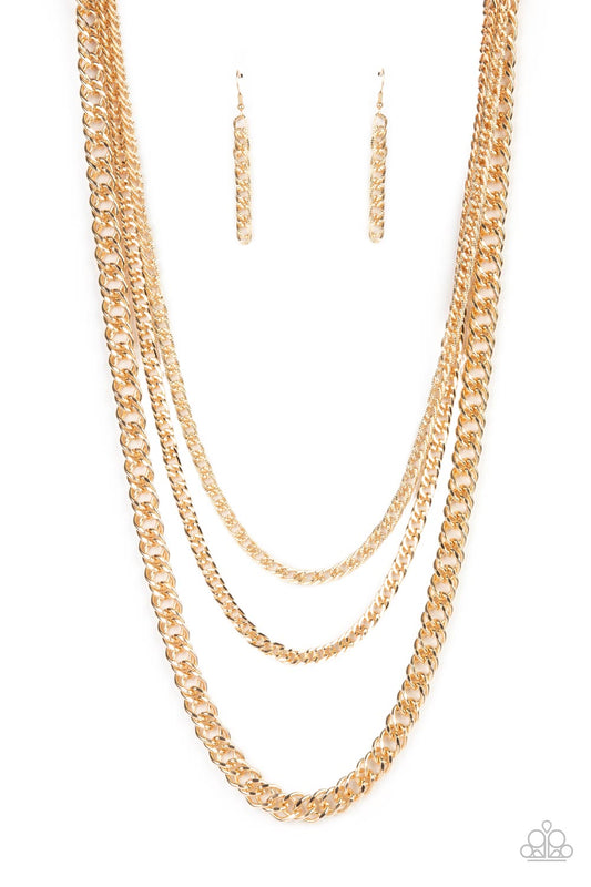 Chain of Champions Gold statement necklace
