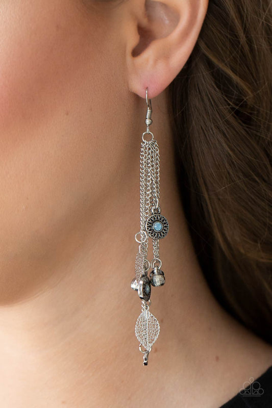 A Natural Charmer Blue dangle earrings, alternate view