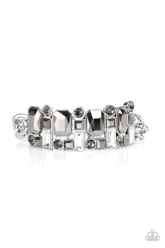 Urban Crest Silver stretch bracelet