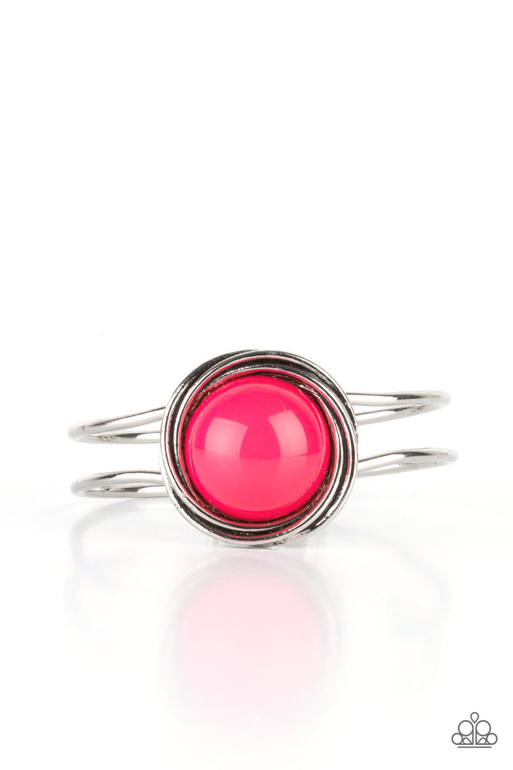 Take It From The POP! Pink cuff bracelet