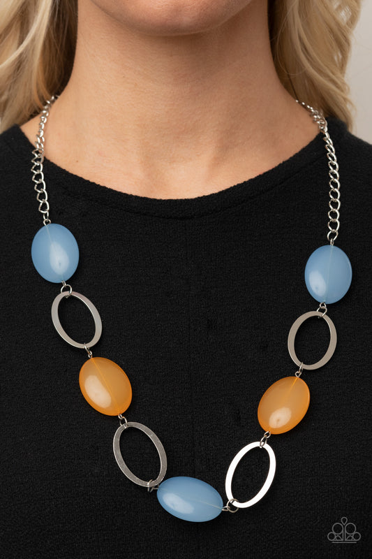 Beachside Boardwalk Multi statement necklace, alternate view