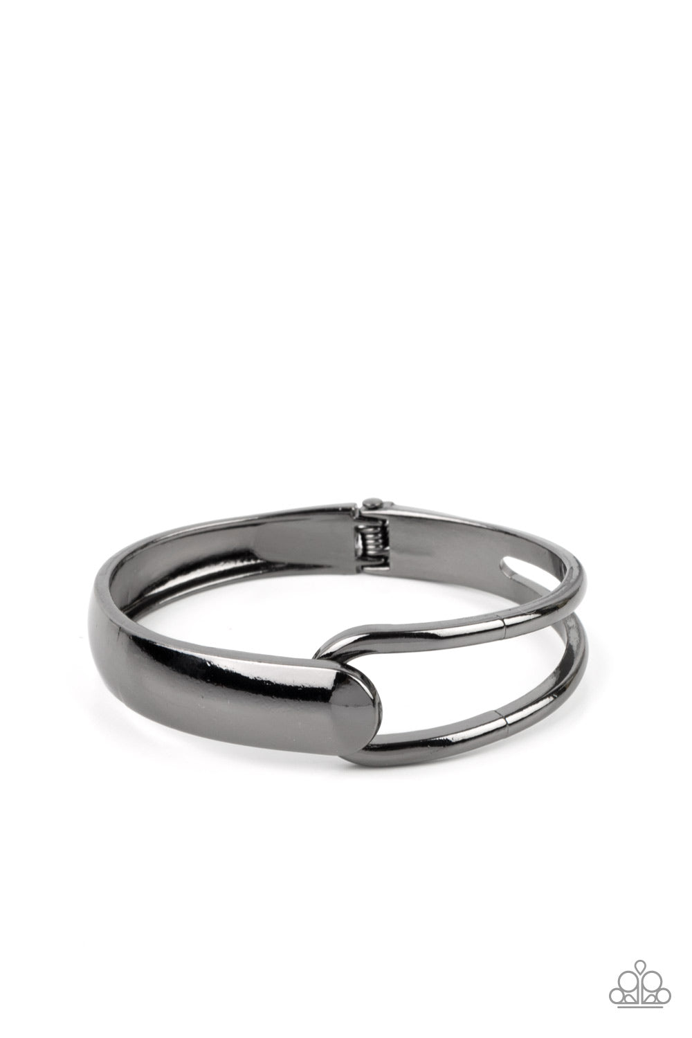Couture-Clutcher Black cuff bracelet