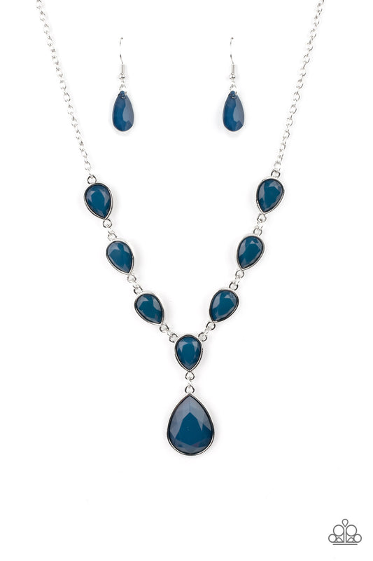 Party Paradise Blue pendant necklace