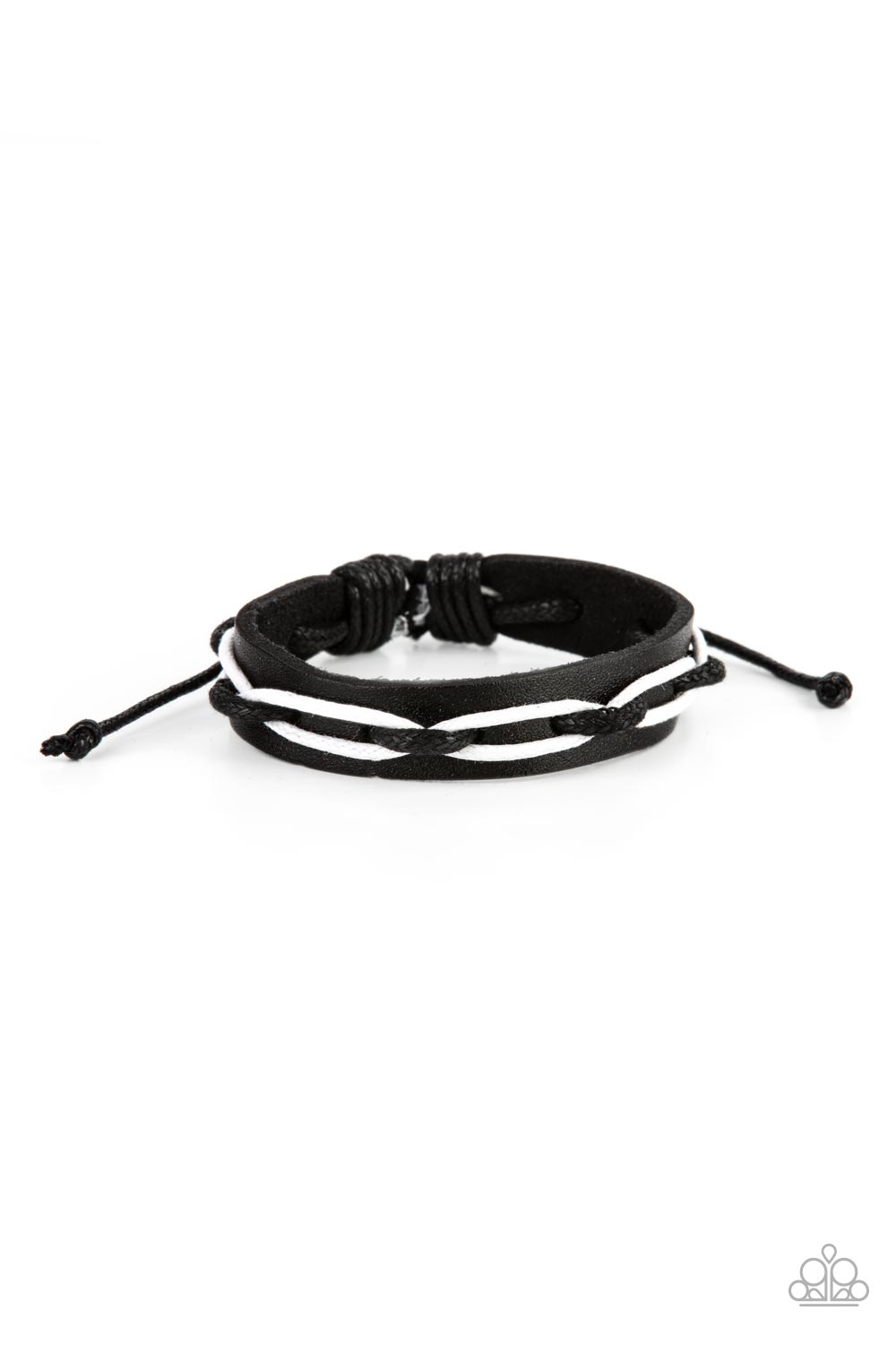 Lucky Locomotion Black statement bracelet