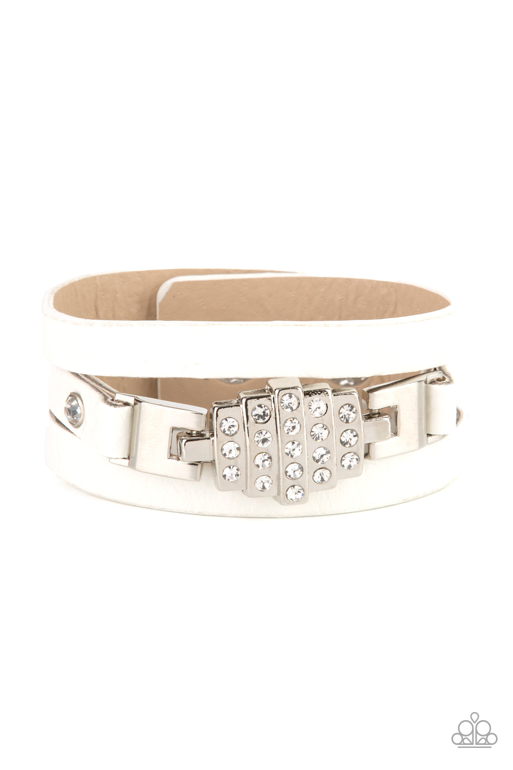 Ultra Urban White statement bracelet