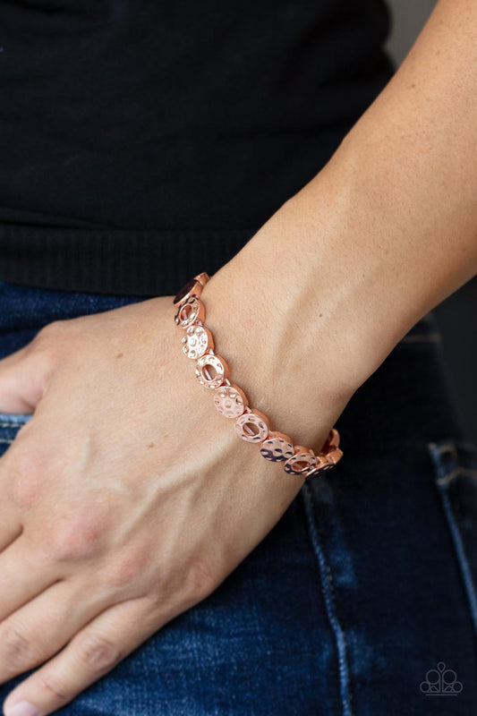 Metro Metalsmith Copper stretch bracelet, alternate view