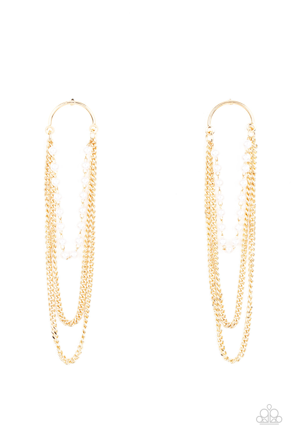 Vintage VIP Gold post earrings