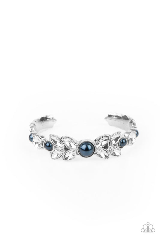 Regal Reminiscence Blue cuff bracelet