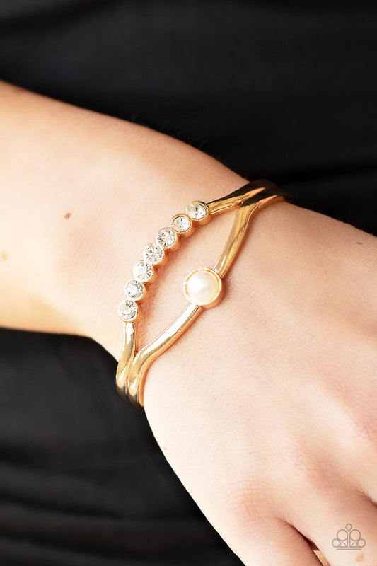 Palace Prize Gold cuff bracelet, alternate view