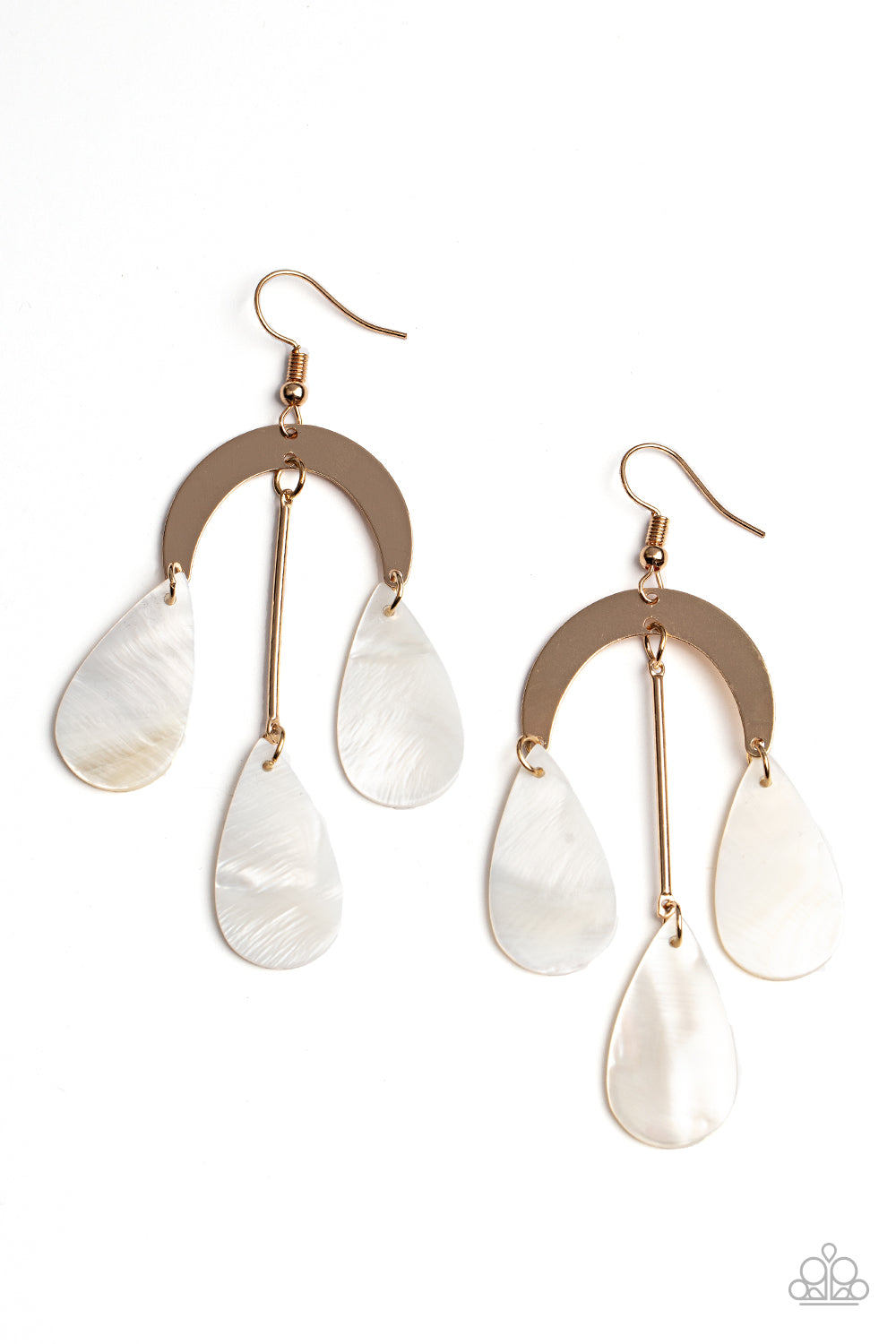 Atlantis Ambience Gold dangle earrings