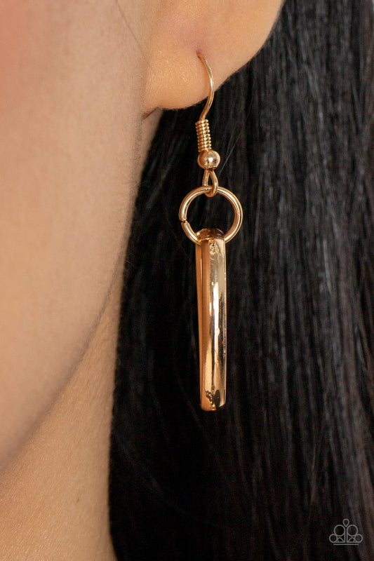 Motley In Motion Gold statement necklace, additional view 3