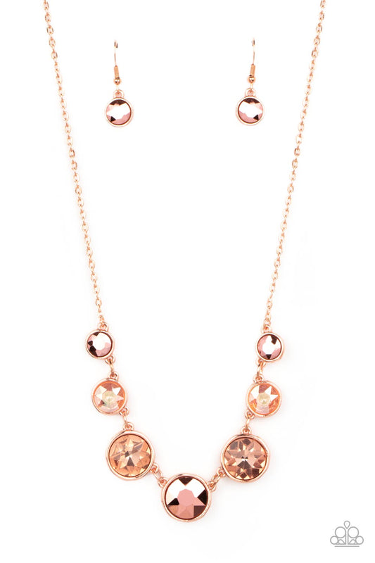 Pampered Powerhouse Copper statement necklace
