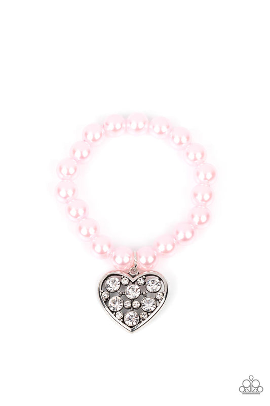 Cutely Crushing Pink statement bracelet