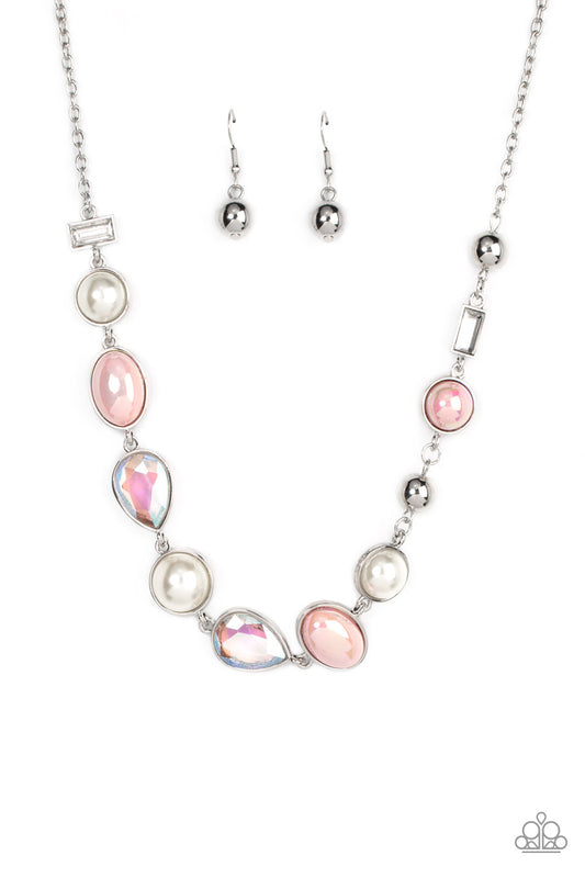 Nautical Nirvana Pink statement necklace