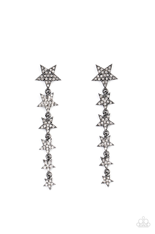 Americana Attitude Black post earrings