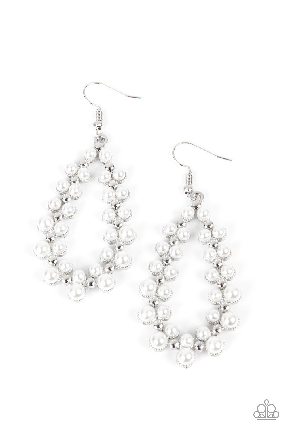 Absolutely Ageless White dangle earrings
