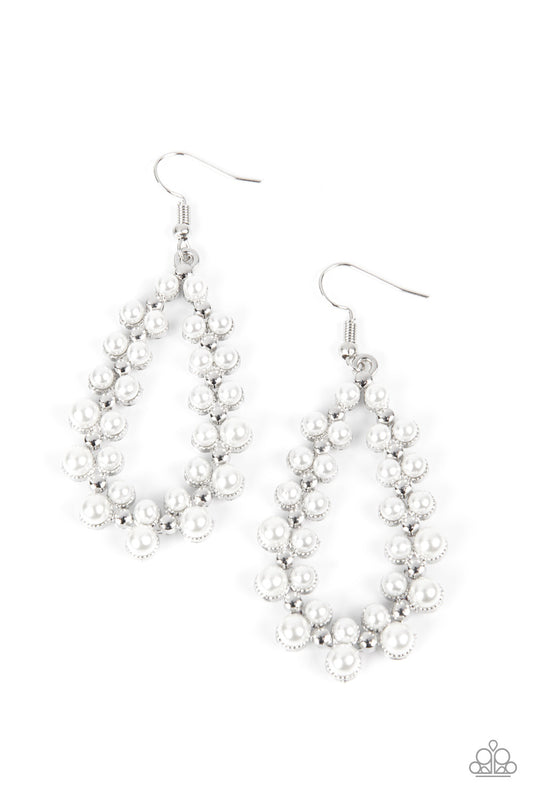 Absolutely Ageless White dangle earrings