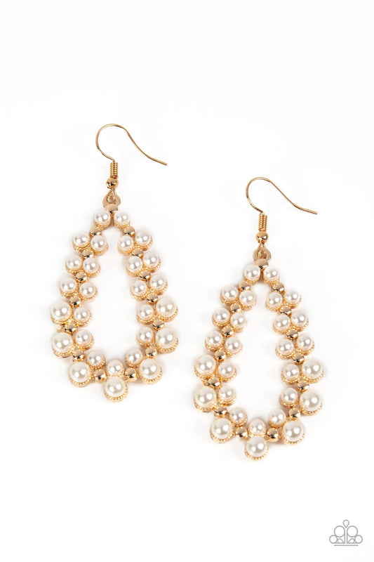 Absolutely Ageless Gold dangle earrings