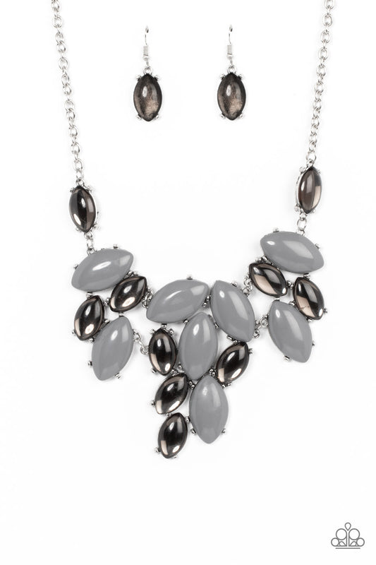 Date Night Nouveau Silver statement necklace