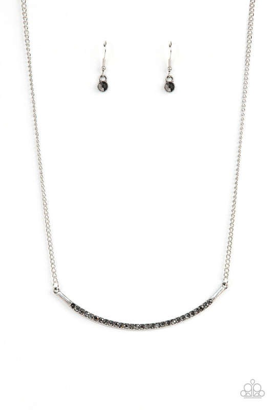 Collar Poppin Sparkle Silver statement necklace