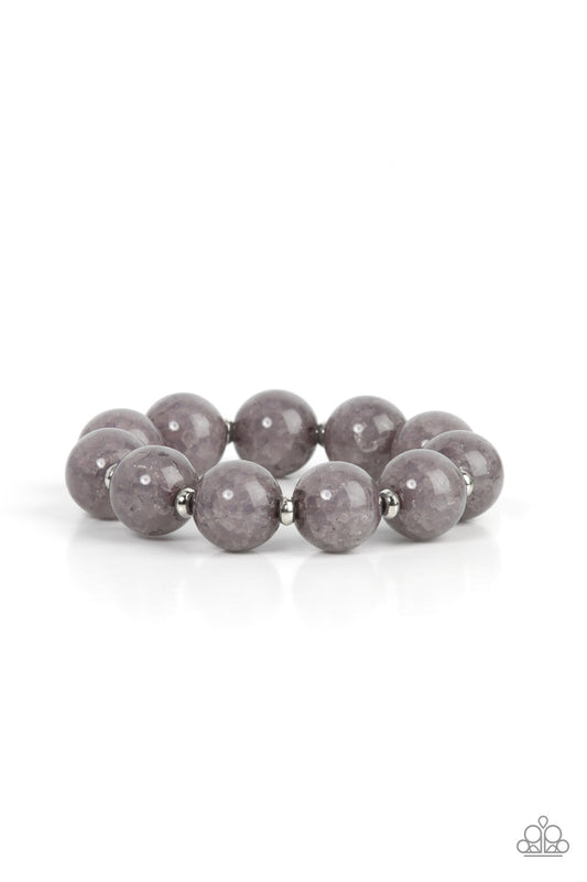 Arctic Affluence Silver stretch bracelet