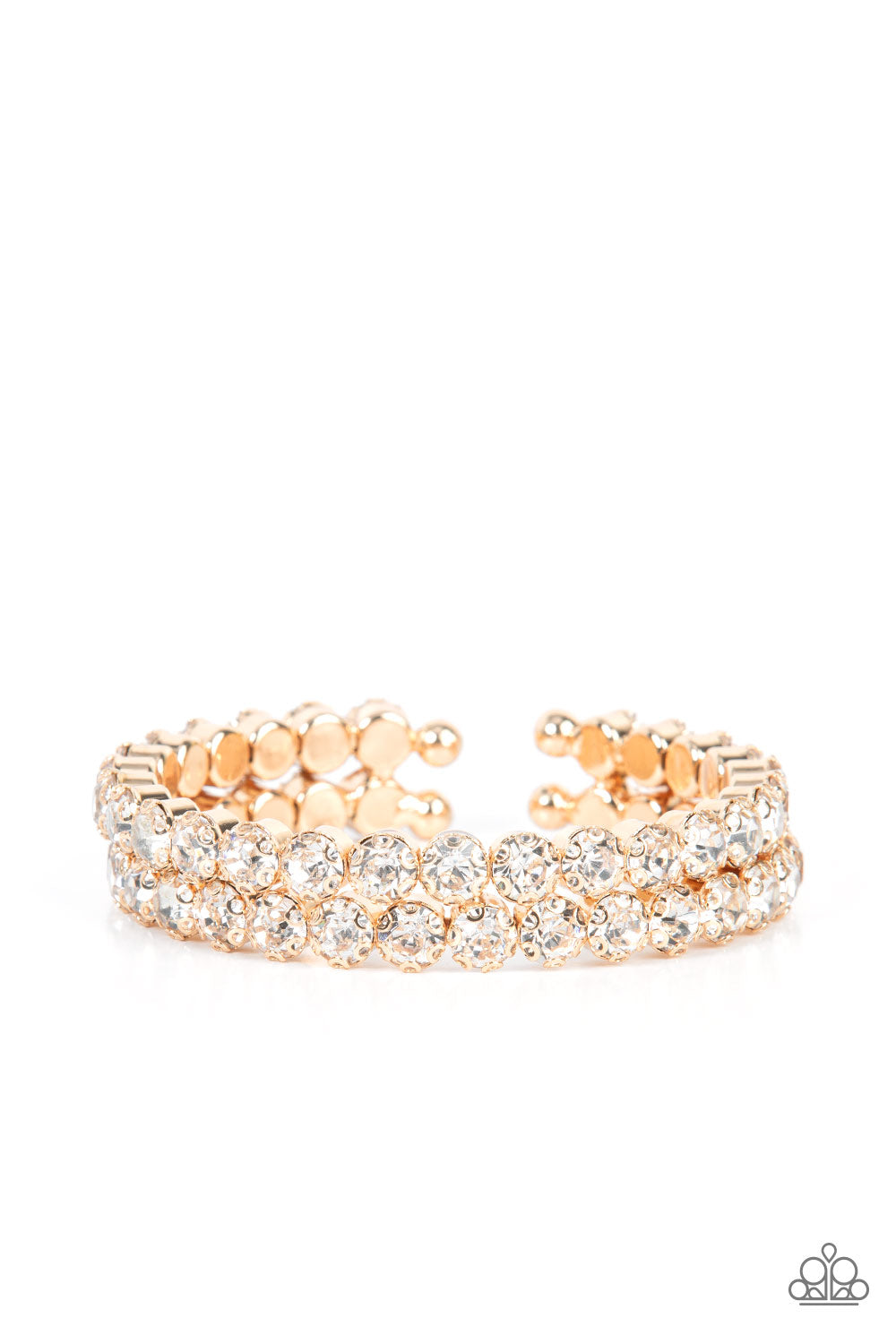 Megawatt Majesty Gold cuff bracelet