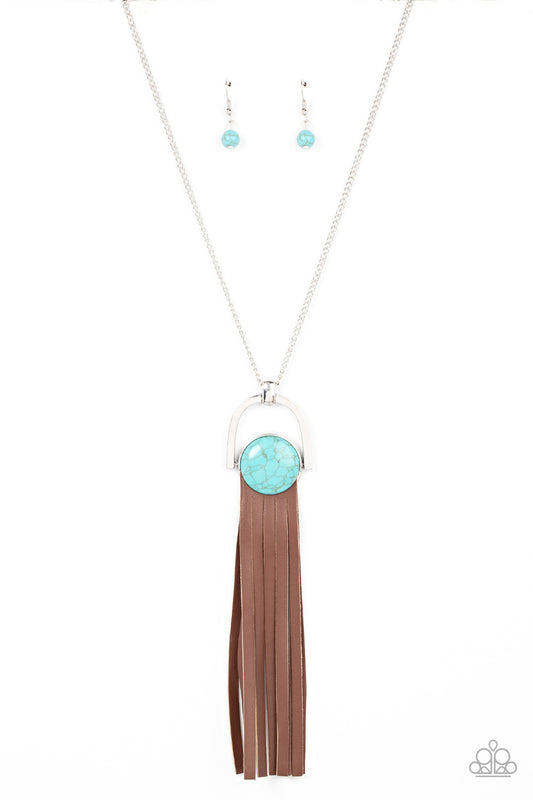 Winslow Wanderer Blue pendant necklace