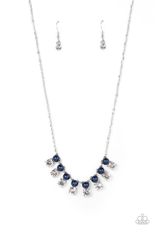 Dashingly Duchess Blue statement necklace