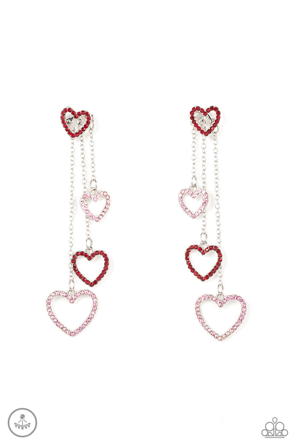 Falling In Love Multi post earrings